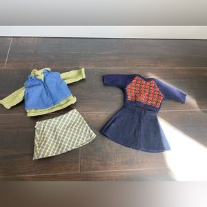 Vintage American Girl - Molly Meet Outfit and Perfectly Plaid